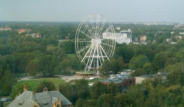 Rīga Ferris wheel expected to open at end of year / Article