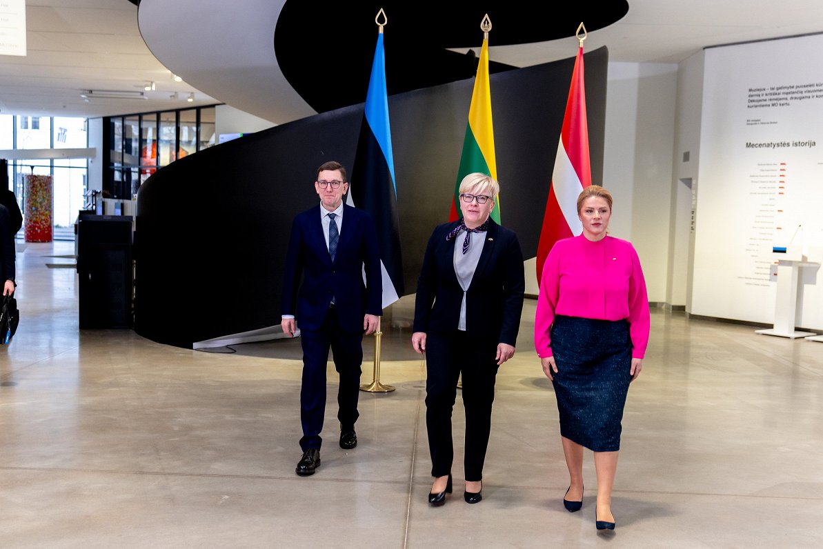 Baltic Prime Ministers meet in Vilnius, Nov 22, 2024