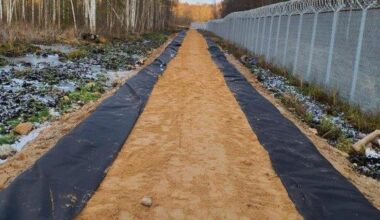 towers and bridges built on Latvian-Belarusian border / Article