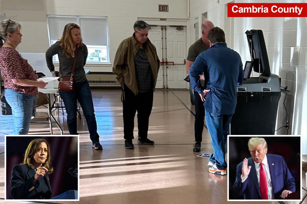 Deep-red Pennsylvania county extends voting after ballot problems cause long lines and confusion