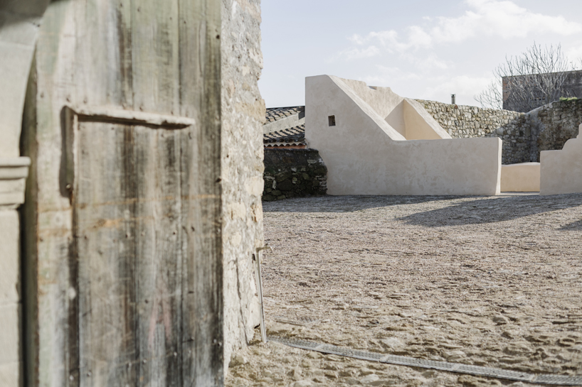 martino picchedda transforms historic sardinian residence into public exhibition space