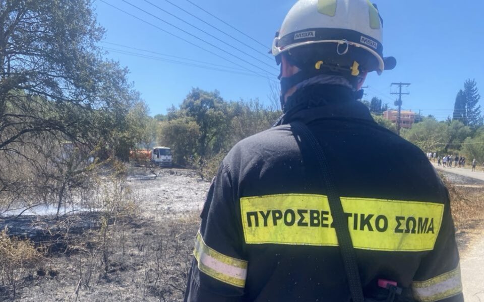 Elderly man’s body found at burnt site in northern Greece