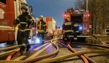 Explosions reported in Russia