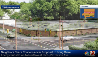 Winston-Salem residents worry of proposed Duke Energy substation