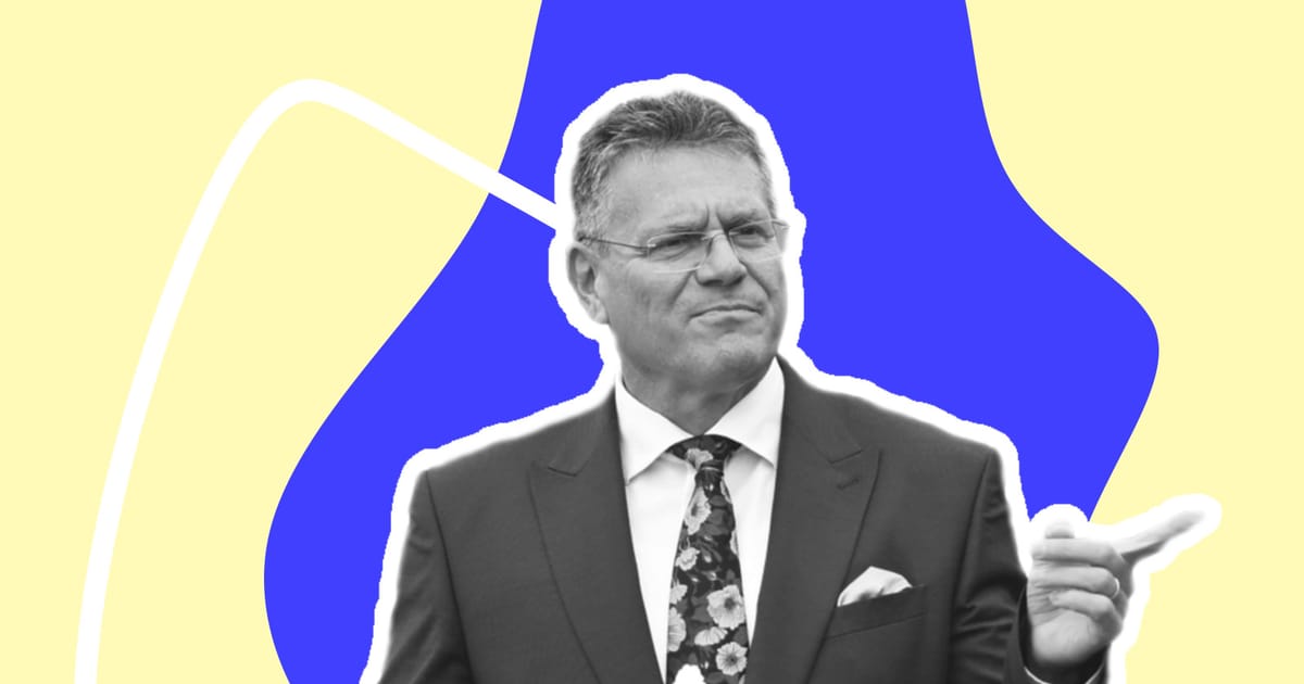 Maroš Šefčovič aims to prove trade chops – POLITICO