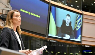Metsola fordert von Deutschland "Taurus"-Lieferung an die Ukraine