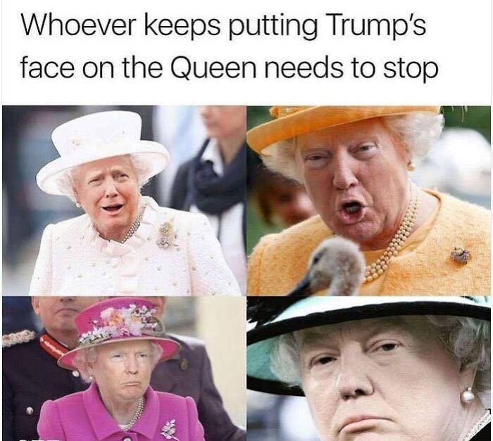 Oi, who’s responsible for this royal makeover?