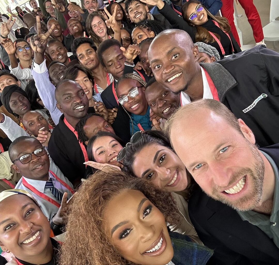 Prince William joins young environmentalists from across Africa and Southeast Asia who are taking part in the inaugural Earthshot Prize Climate Leaders Youth Programme.