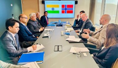 Commerce secretary Sunil Barthwal visited Norway on 22 November.