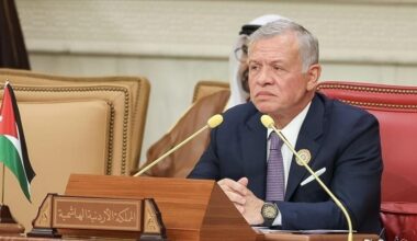 Jordan’s king urges opposition to Israel’s campaign against UN agency