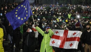'Wake up Europe!': Georgian president criticizes police response amid EU protests