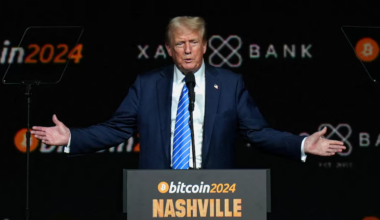 NEWS: Bitcoin hits record high as investors bet Trump victory will ease cryptocurrency oversight