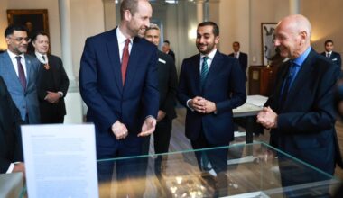 The Prince of Wales and Prince Theyazin bin Haitham of Oman 🇬🇧🇴🇲