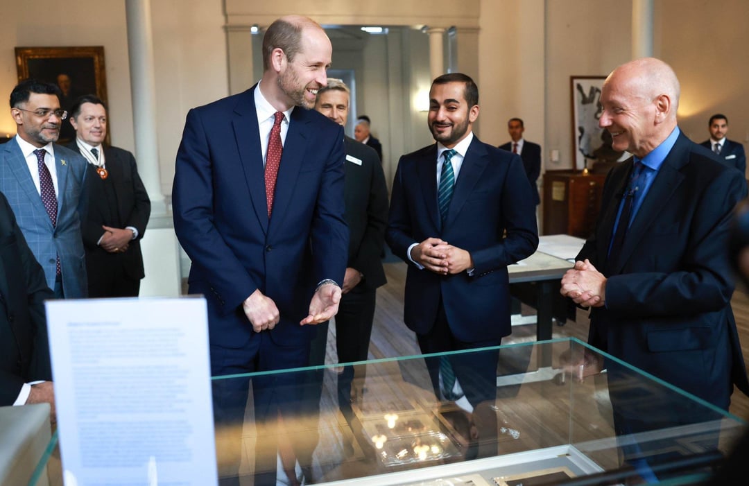 The Prince of Wales and Prince Theyazin bin Haitham of Oman 🇬🇧🇴🇲