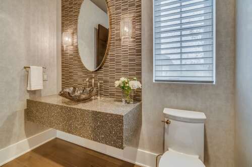How to make the bathroom the liveliest (looking) space in your home