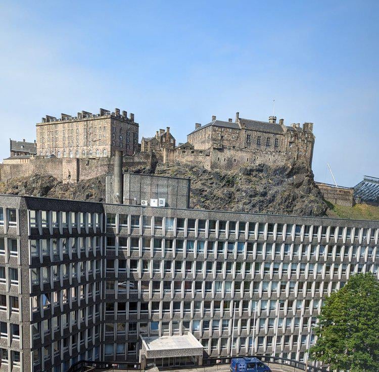 My View of Edinburgh Castle