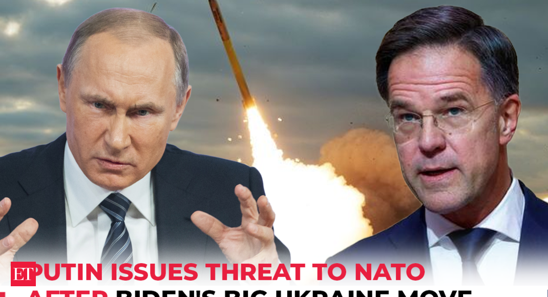 World War 3 soon? Putin issues big threat to NATO after Biden allows Kyiv to use long-range weapons - The Economic Times Video