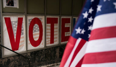 The study by political scientists from Stanford and Tufts universities appears just as a heated debate is flaring again in Congress over the partisan and racial impact of recent voting laws. (Photo by Stephen Maturen/Getty Images)