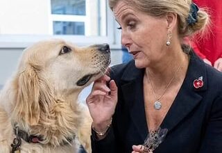 The Duchess of Edinburgh Visits Guide Dogs' Training Centre
