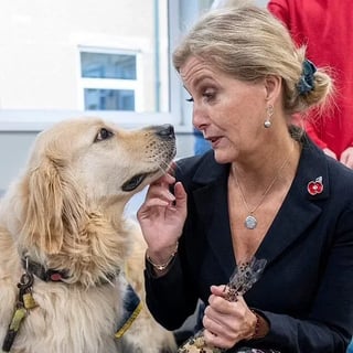 The Duchess of Edinburgh Visits Guide Dogs' Training Centre