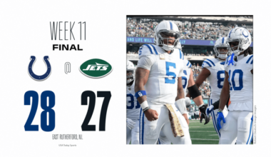 Jets hand Colts a late win and changes will come