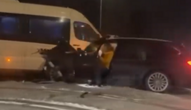 British Army soldiers injured in horrific six-car pile up in Estonia with eight 'seriously injured' airlifted back to UK