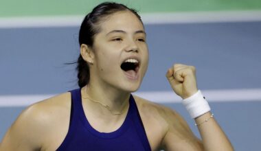 Emma Raducanu overcomes injury hell to hand Great Britain major advantage after Billie Jean King Cup win