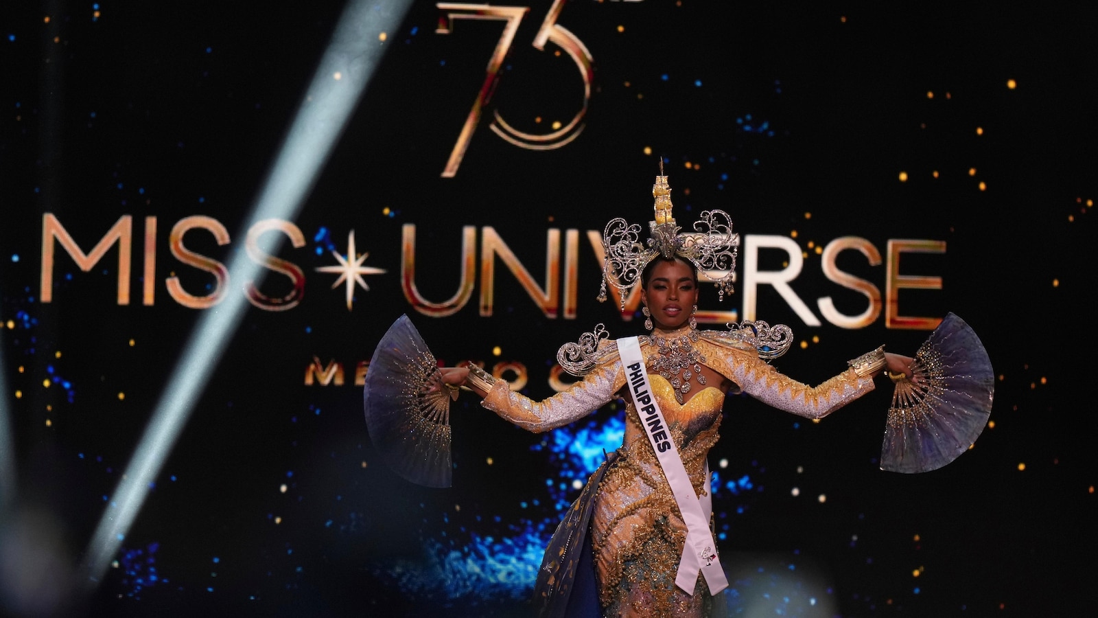 Victoria Kjær Theilvig of Denmark is crowned the 73rd Miss Universe
