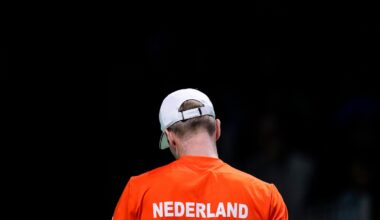 Matteo Berrettini gives Italy a 1-0 lead over the Netherlands in the Davis Cup final