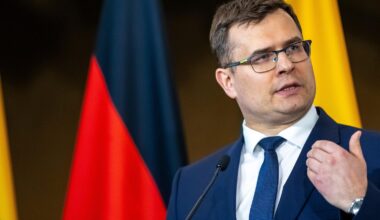 Lithuanian official proposes ways to smooth relations between Europe and Trump