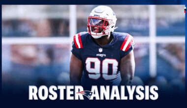 Patriots Activate DT Christian Barmore, Release WR Tyquan Thornton in Series of Moves for Sunday's Game vs. the Rams