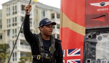 London teenager Kai Hockley joins Ben Ainslie's Emirates GBR SailGP Team on-board their F50