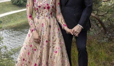 Love Victoria’s Dress in This Pic of Her and Daniel from 2020