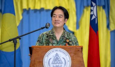 Taiwan's Lai visits Palau as China fumes over Pacific tour