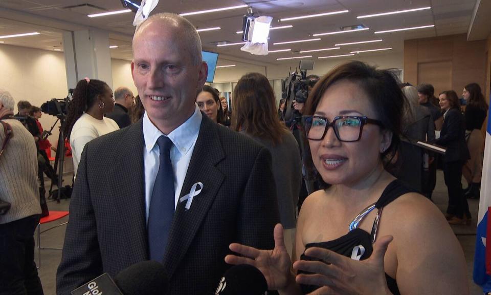 Chinh Chu and Dale Kuzyk attended the ceremony in Montreal as their daughter, Makenna Kuzyk, was awarded Polytechnique's Order of the White Rose.