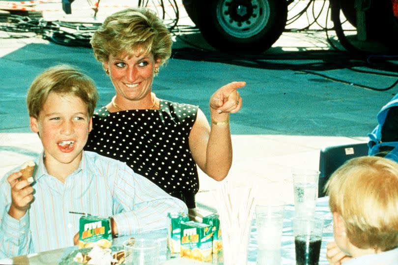 Prince William also opened up about memories of singing in the car with his mum