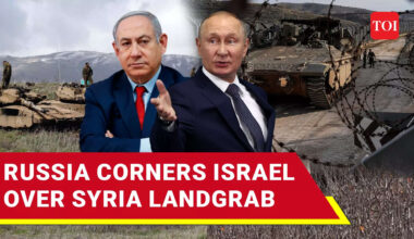 Russia Rains Fire On Netanyahu For Seizing Syrian Golan Buffer Zone