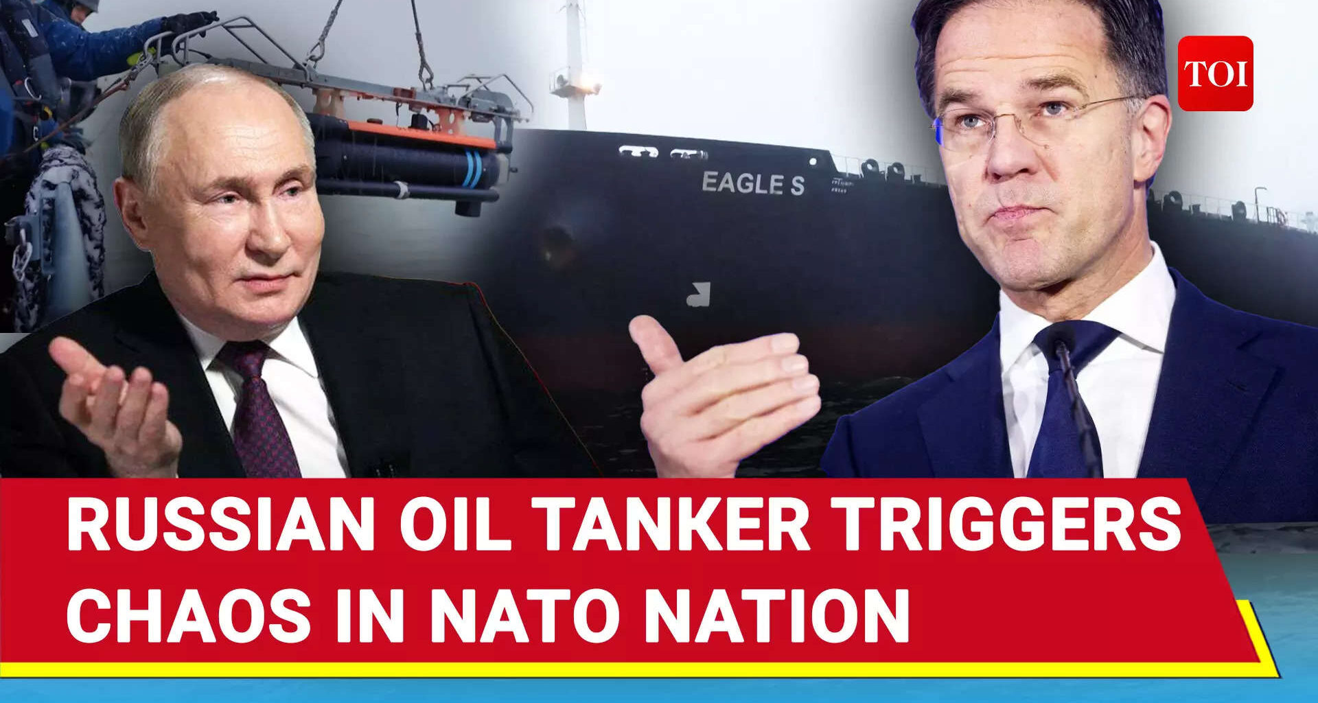 NATO & EU Panic After 'Russian Tanker Severs' Undersea Cables; U.S-led Bloc Boosts Baltic Presence