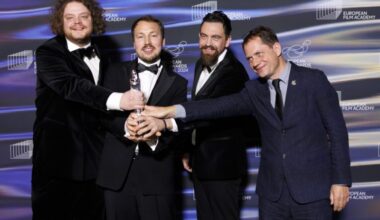 Latvija svin! Eiropas Kinoakadēmijas balvu ceremonijā labākās animācijas filmas godalgu saņem Zilbaloža “Straume”