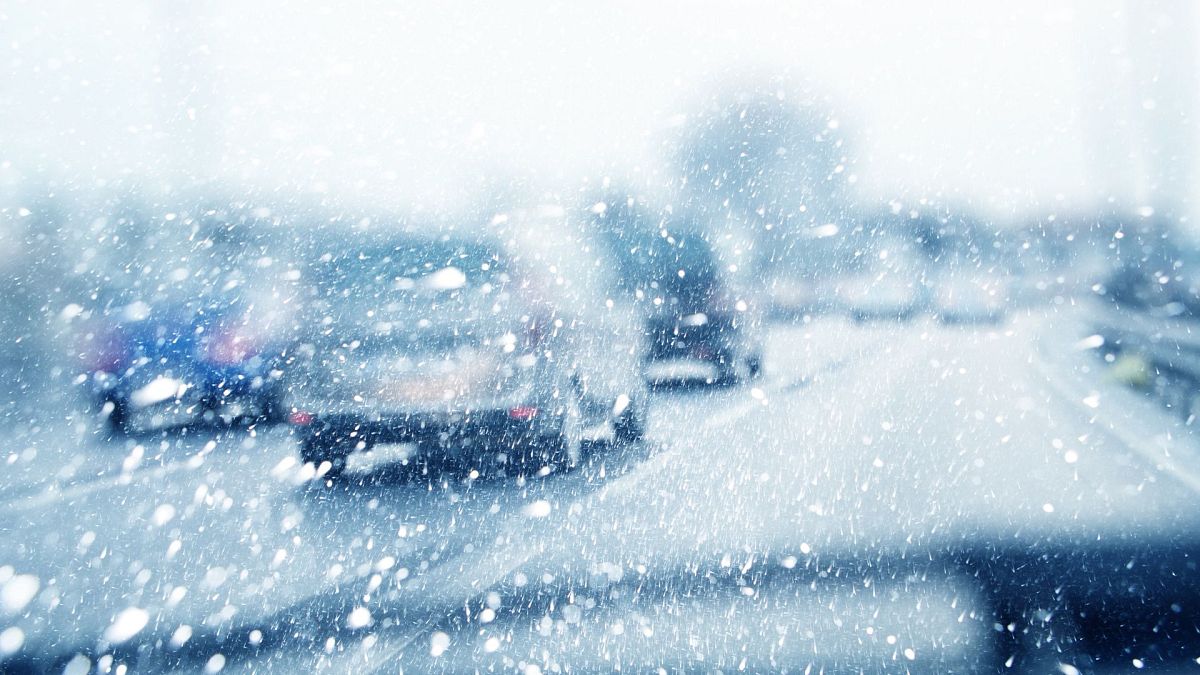 Rain, snow, wind and ice: UK warned to brace for travel disruption on New Year’s Eve