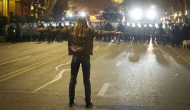 Germany and France slam police violence against pro-EU protesters in Georgia