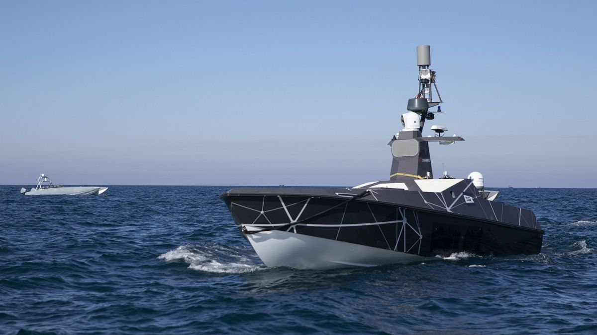 NATO may turn to using a fleet of sea drones to protect vulnerable Internet cables in the Baltic Sea