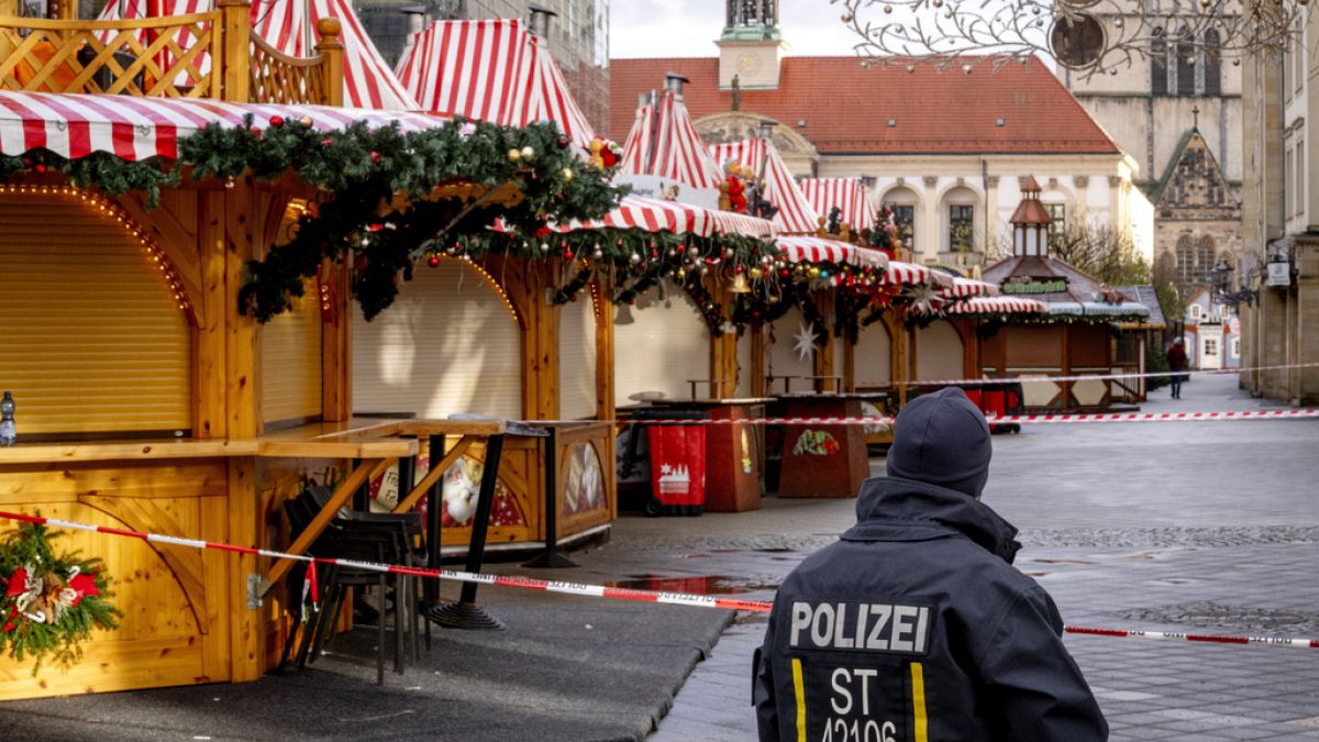 Saudi doctor charged with murder in Germany's Christmas market attack