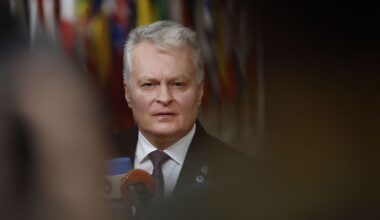 Lithuanian President touts 5% of GDP on defence in 'coming years'