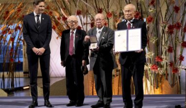 Nobel Peace Prize winner Nihon Hidankyo calls for abolition of nuclear weapons