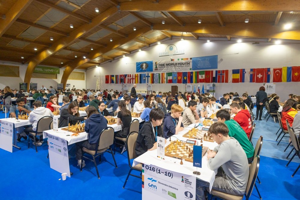 Young talents shine at World Youth Rapid & Blitz Championship in Slovenia
