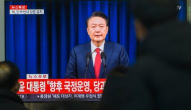 Lõuna-Korea presidendile kehtestati välisriikide külastamise keeld