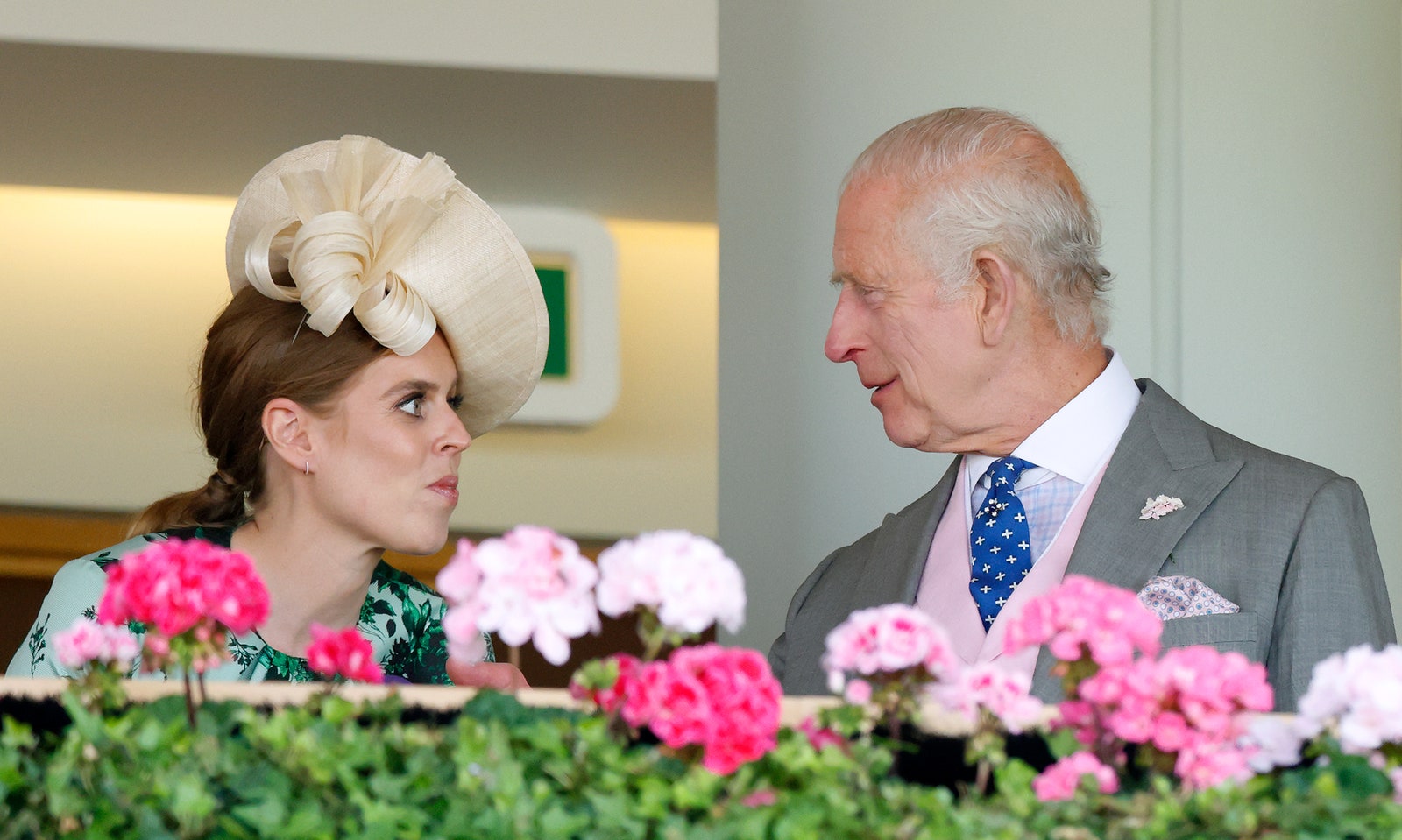 Image may contain Charles Prince of Wales Plant Potted Plant Accessories Formal Wear Tie Person Adult and Wedding