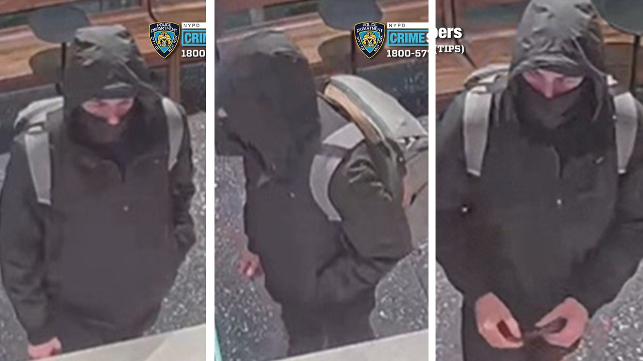 The NYPD has isolated shots of the suspect from a nearby Starbucks before the shooting.