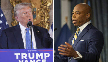 NYC politics: President-elect Donald Trump says he will consider pardon for Mayor Eric Adams in corruption case